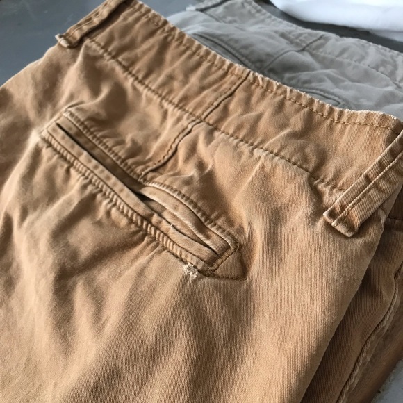 TWO pairs of Old Navy Khakis. Broken-in, slim fit. - Picture 10 of 12